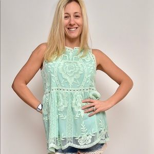 Sleeveless Spring Top